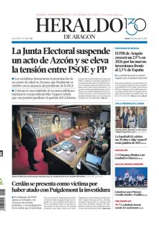 LA JUNTA ELECTORAL SUSPENDE UN ACTO DE AZCÓN Y SE ELEVA LA TENSIÓN ENTRE PSOE Y PP
