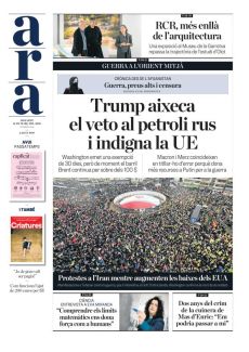 GUERRA, PREUS ALTS I CENSURA TRUMP AIXECA EL VETO AL PETROLI RUS
I INDIGNA LA UE