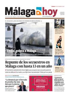 ‘EMILIA’ GOLPEA A MÁLAGA